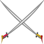 Swords - Crossed 4