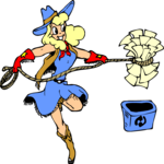 Recycling - Cowgirl