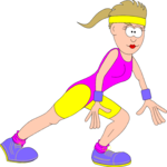 Aerobics 03 Clip Art