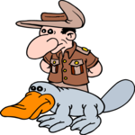 Platypus 2 Clip Art