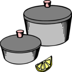 Pots 2 Clip Art