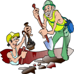 Archeologists Clip Art