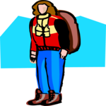 Hiker 10 Clip Art