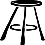 Stool 09 Clip Art