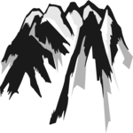 Mountains 109 Clip Art