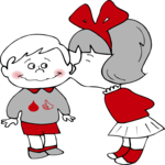 Girl Kissing Boy