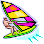 Windsurfing 27 Clip Art