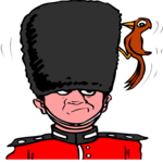 Palace Guard & Woodpecker Clip Art