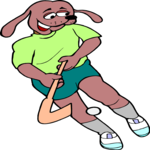 Field Hockey - Dog