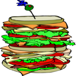 Sandwich 09 Clip Art