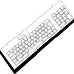Keyboard 07 Clip Art