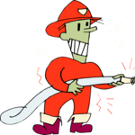 Firefighter 4 Clip Art