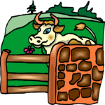 Cow 27 Clip Art