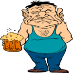Man with Beer 1