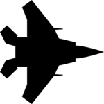 Plane Silhouette 21 Clip Art