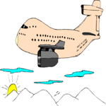 Plane 125 Clip Art