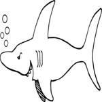 Shark 02 Clip Art