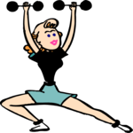 Weight Lifting 36 Clip Art