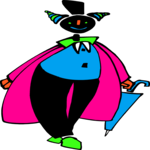 Wood Puppet Evening Man