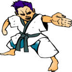 Martial Arts 06 Clip Art