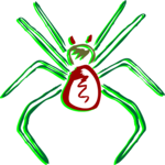 Spider 05 Clip Art