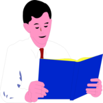 Businessman Reading 1