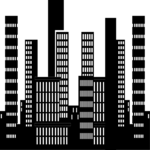 City Skyline 02 Clip Art