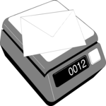 Postal Scale 2 Clip Art