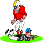 Football Player & Referee