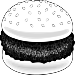 Hamburger 04 Clip Art