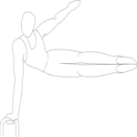 Gymnastics 12 Clip Art
