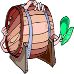 Wine Cask Clip Art