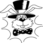 Rabbit - Magic Clip Art