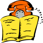 Telephone & Book
