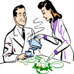 Woman Pouring Coffee 1