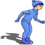 Ice Skating 15 Clip Art