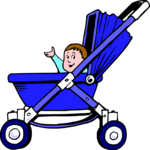 Stroller 5 Clip Art