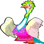 Swan 4 Clip Art