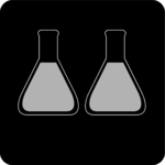 Chemistry - Flasks 3 Clip Art