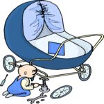 Baby Fixing Carriage