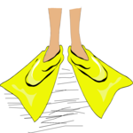 Fins on Feet