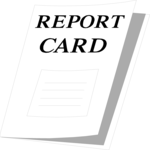 Report Card 1 Clip Art