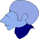 Sideburns Man Clip Art