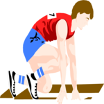 Runner 27 Clip Art