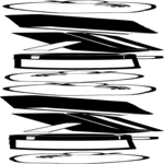 School Supplies Border 2