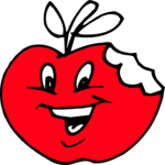 Apple - Bitten (2) Clip Art