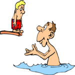 Swim Instructor Clip Art