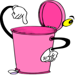 Trash Can - Cartoon