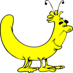 Curved Yellow Guy