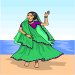 Indian Woman 4 Clip Art